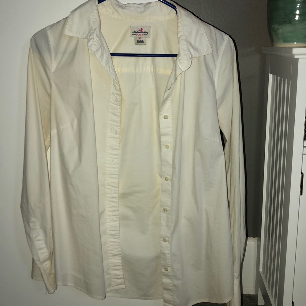 Jcrew white button down